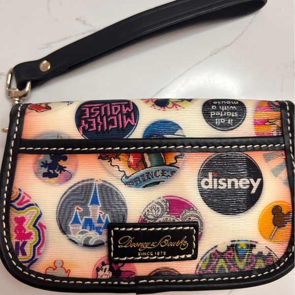 Dooney & Bourke Vintage Disney Flap Wristlet, Collectors Item, RARE- Like New! - Picture 3 of 16